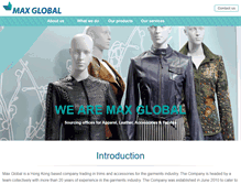 Tablet Screenshot of maxglobal.org